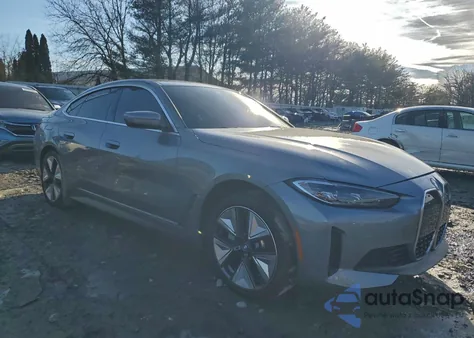 2024 BMW I4 Edrive 35 z USA, uszkodzony, nr VIN WBY43AW07RFS38975